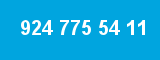 924 775 54 11 924 775 54 11
